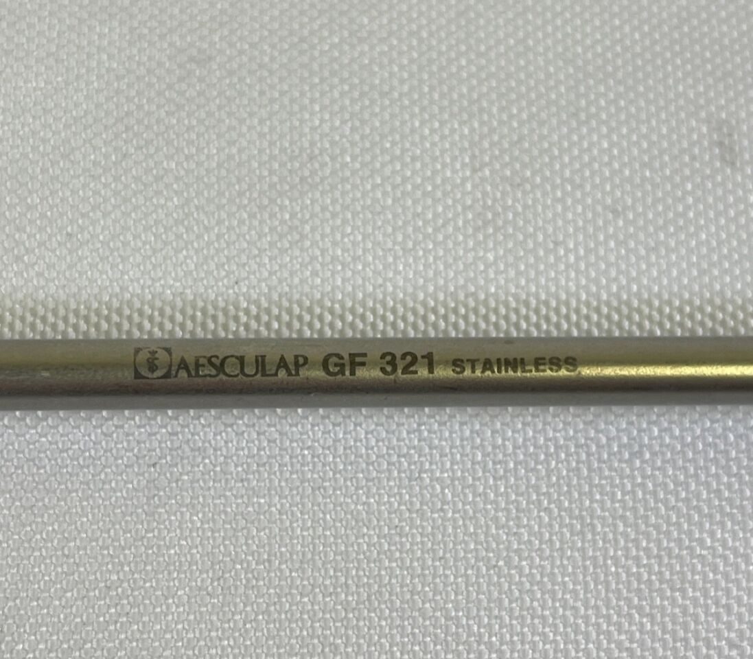 AESCULAP GF321 w/ Luer-Lock 5mm x 33cm Laparoscopic Suction & Irrigation Tube — photo 2