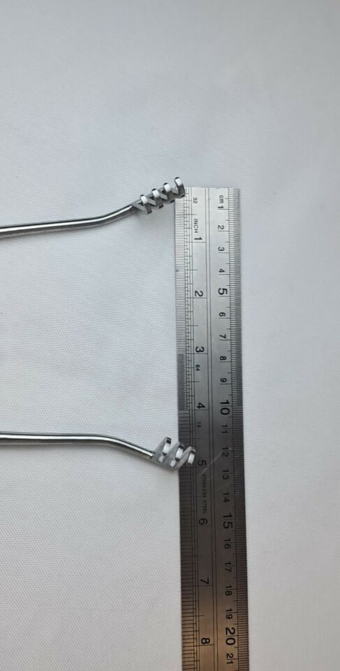 MILLENNIUM 1-615 Lot of 2 Weitlaner Retractor 8" 3x4, Blunt — photo 6