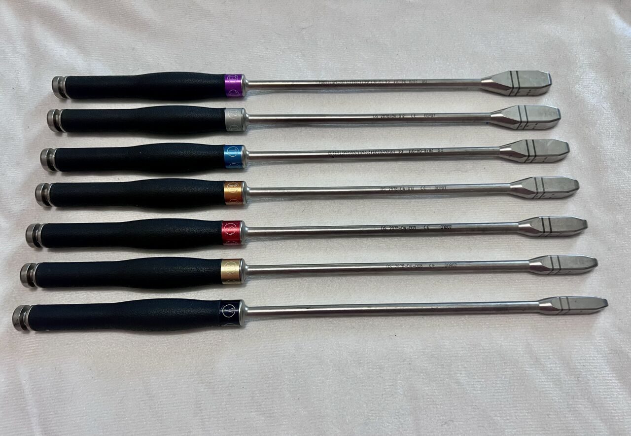 CONCORD  Set Of 7 Bullet Trials 7mm-13mm — photo 1