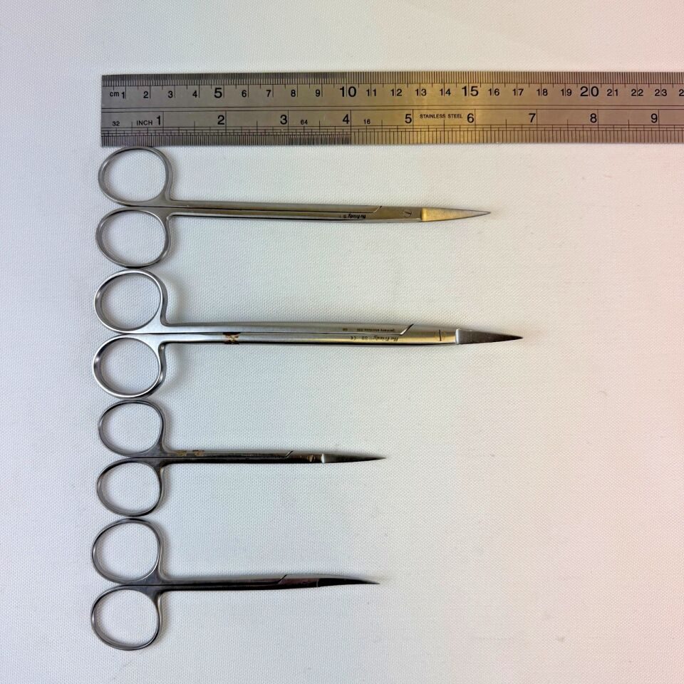 HU-FRIEDY S17/S18/S1/S9 Dental Scissor Set Straight Curved Kelly Curved Dean — photo 13