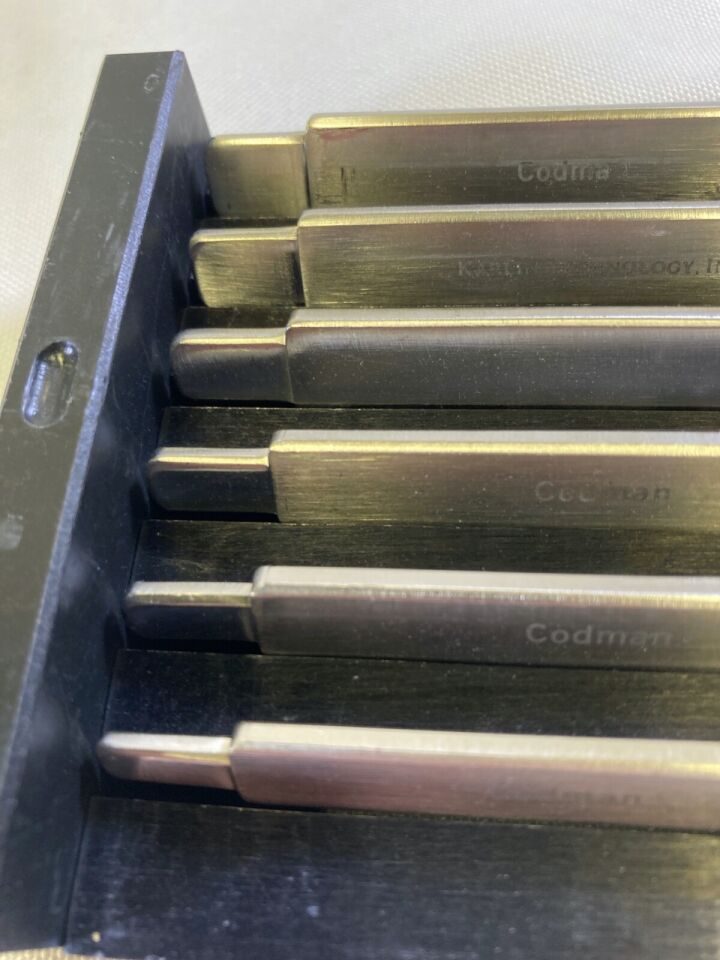 CODMAN 46-3040 Karlin Cervical Spanners Set w/ Sterilization & Storage Case — photo 4