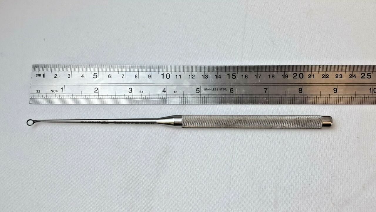 STRYKER 234-200-010 MicroFX OCD Angled Ring Curette Orthopedic — photo 5