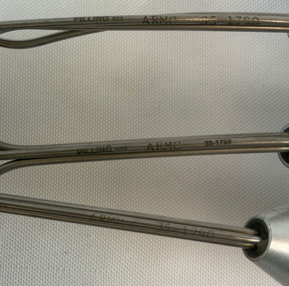 PILLING WECK 35-1790 Set of 3 Cooley Mitral Valve Retractor Set Cardio Thoracic — photo 4