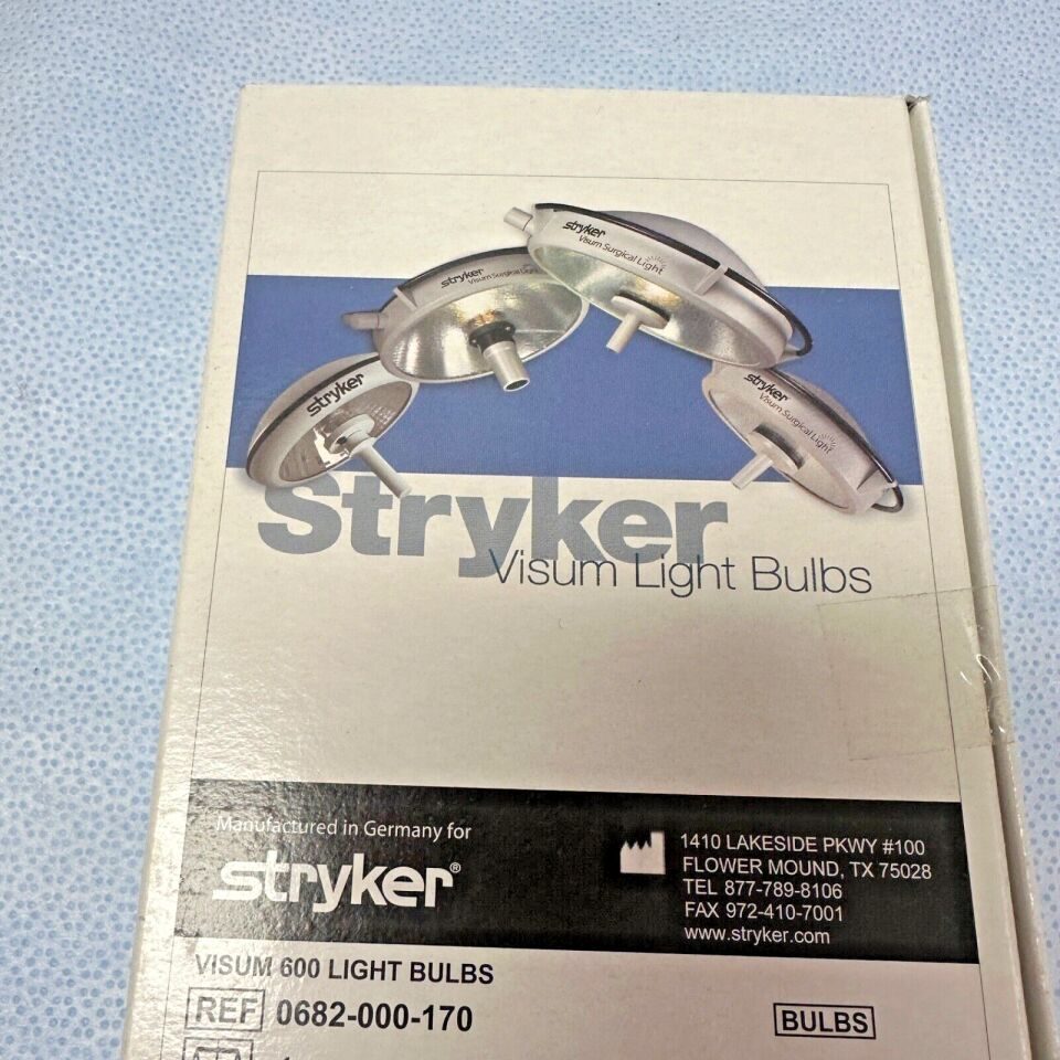STRYKER 0682-000-170 VIisum 600 150W 24V 6/Pack O/R Light — photo 2