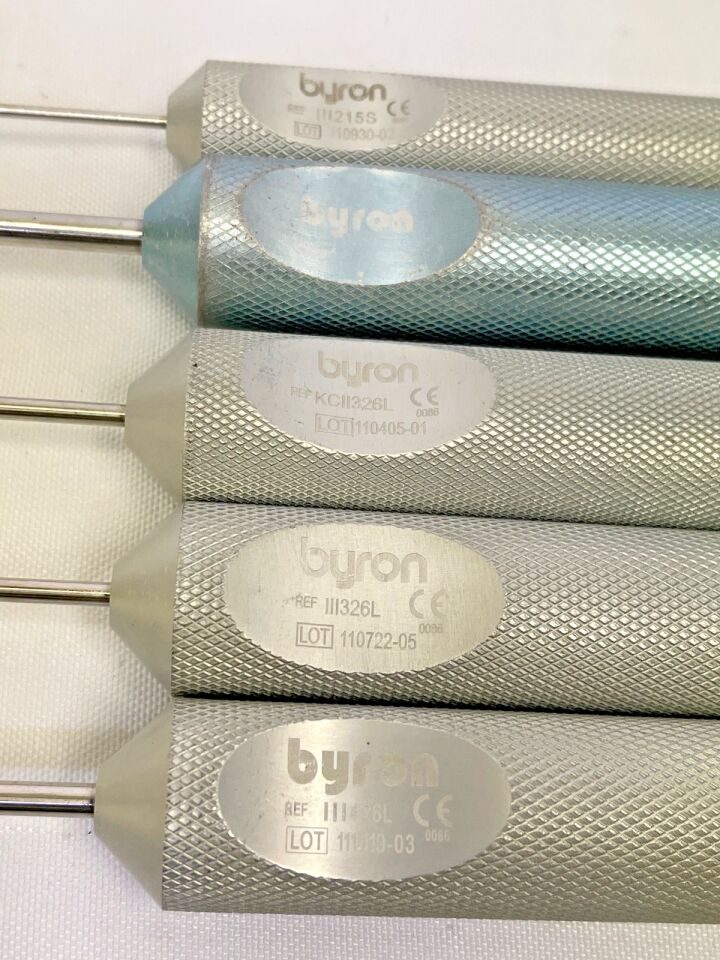 BYRON  Set of 5 Liposuction Cannulas w/ Sterilization Case — photo 3