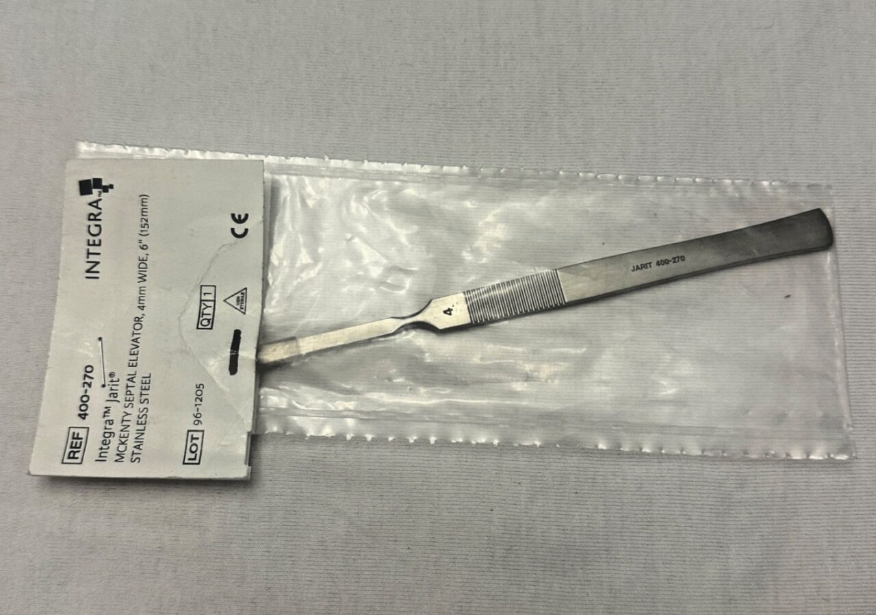 INTEGRA 400-270 Mckenty Septal Elevator 4mm Wide 6"