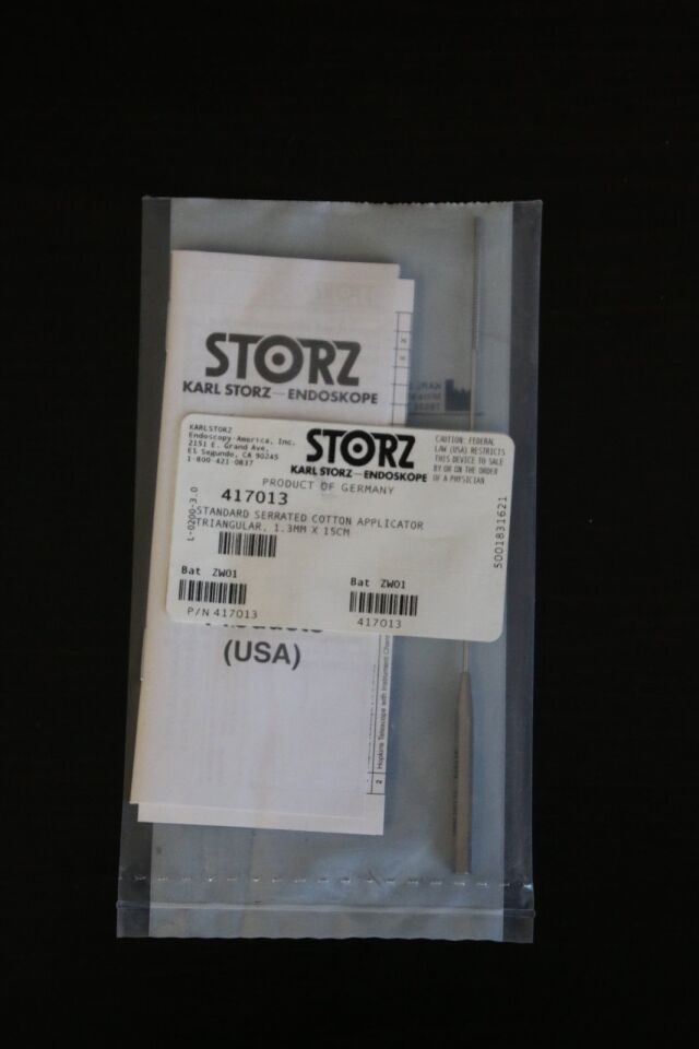 KARL STORZ 417013 Standard Serrated Cotton Applicator Triangular — photo 4