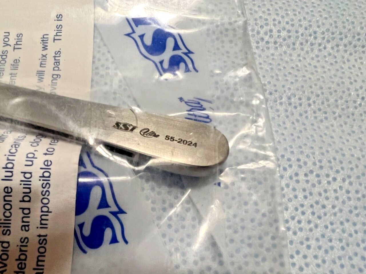SSI ULTRA SYMMETRY 55-2024 Cooley Vascular Tissue Forcep 9-1/2" — photo 2