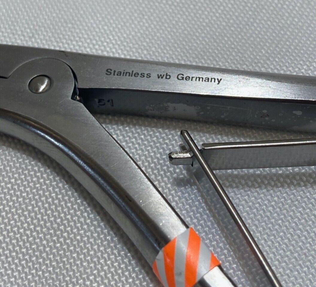 XOMED 3712029 Hajek-Kofler Antrum Punch Forceps 4mm x 45deg Up x 140mm WL ENT — photo 4
