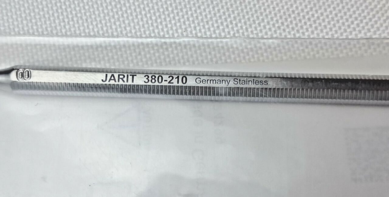 INTEGRA 380-210 Buck Ear Curette Angled Sharp 5-3/4 00 — photo 2