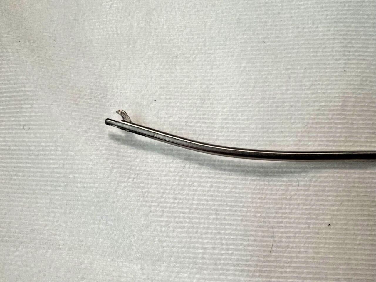 R. WOLF 8404.053 Up Curved Punch Forceps Serrated 3.4mm X 6" Length — photo 3