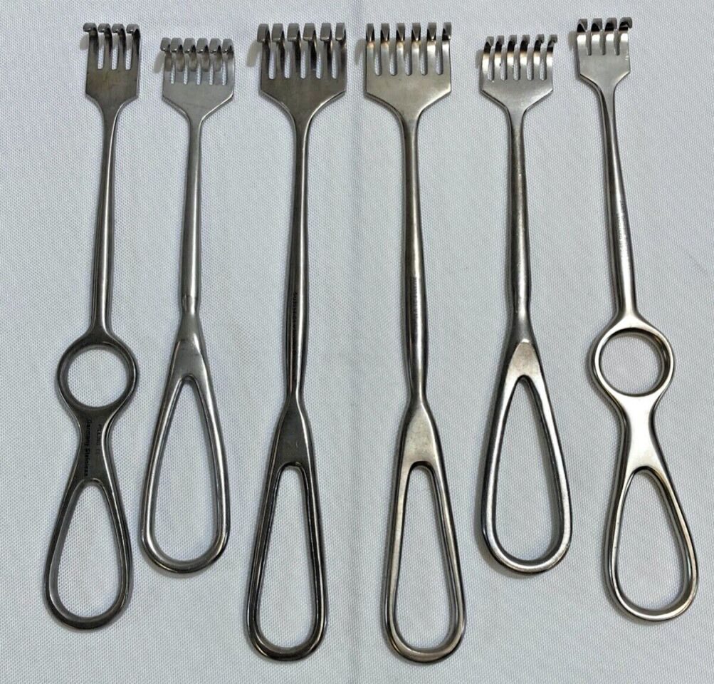 V. MUELLER  Volkman Retractors Sharp & Blunt Prong