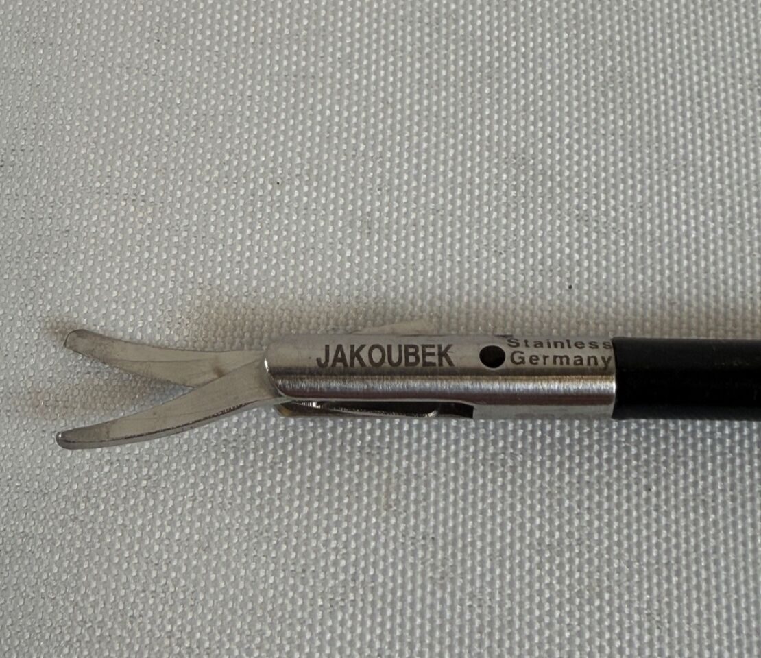 JAKOUBEK FJ-005-001 & FA-009-008 5mm x 45cm Monopolar Curved Metzenbaum Scissor — photo 3