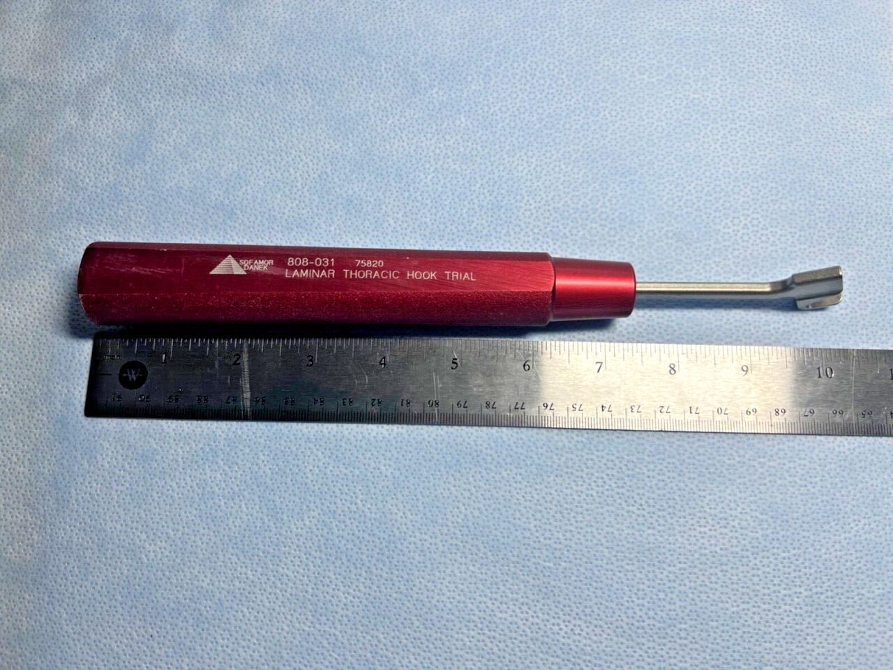 MEDTRONIC 808-031 Sofamor Danek Laminar Thoracic Hook Trial — photo 4