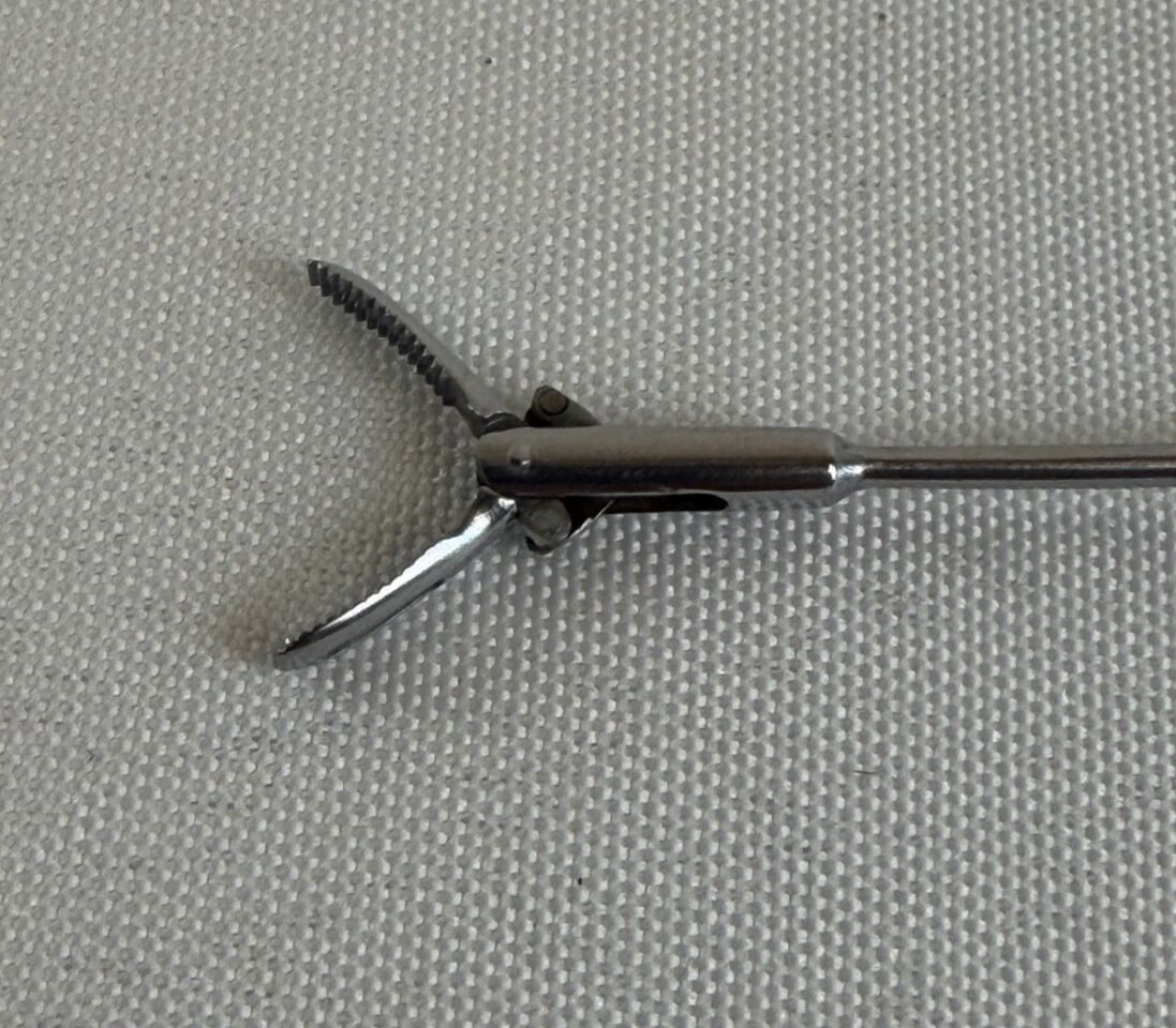 KARL STORZ 10372KL Double Action Jaw Peanut Forceps 1.5mm x 35cm ENT Laryngeal — photo 3