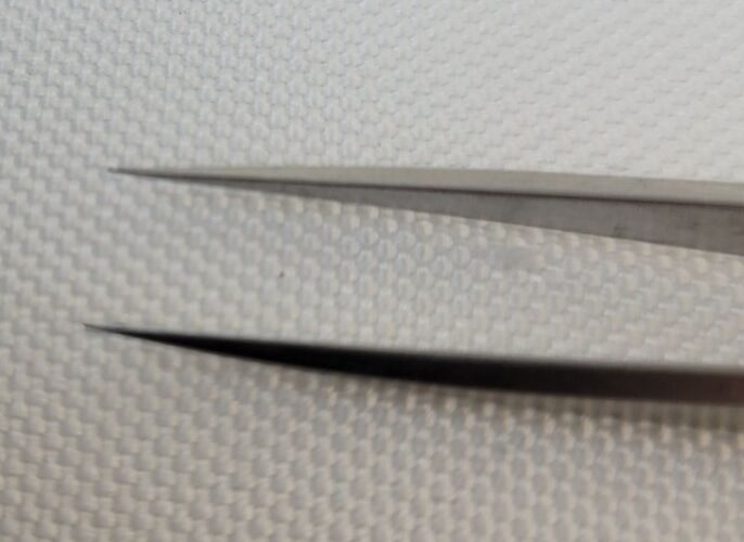 KATENA K5-6510 Jewelers Forceps No. 1, Standard, Straight — photo 2
