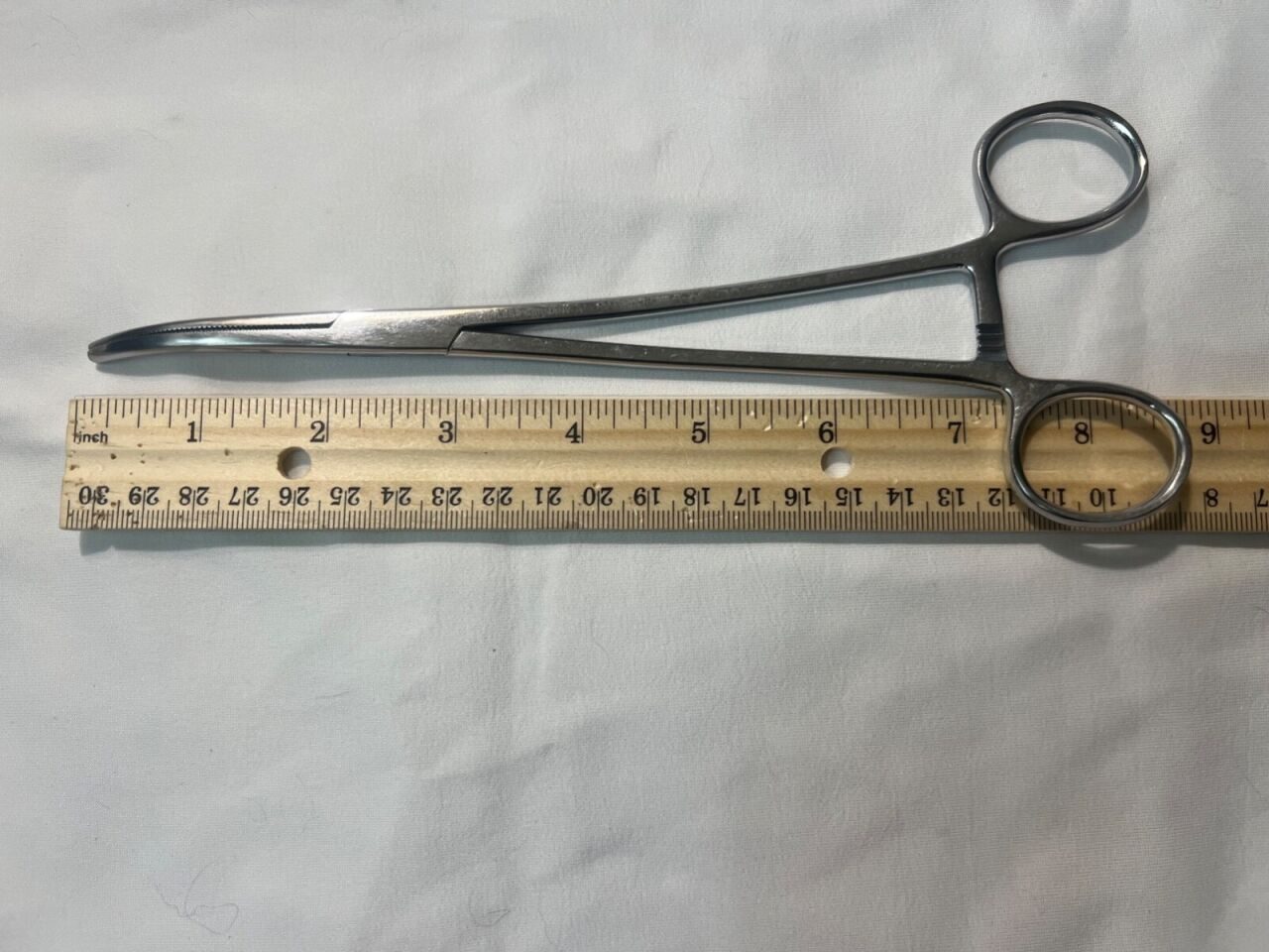 SKLAR 90-2782 De Alvarez Double Curved Forceps 8.5" Length — photo 8