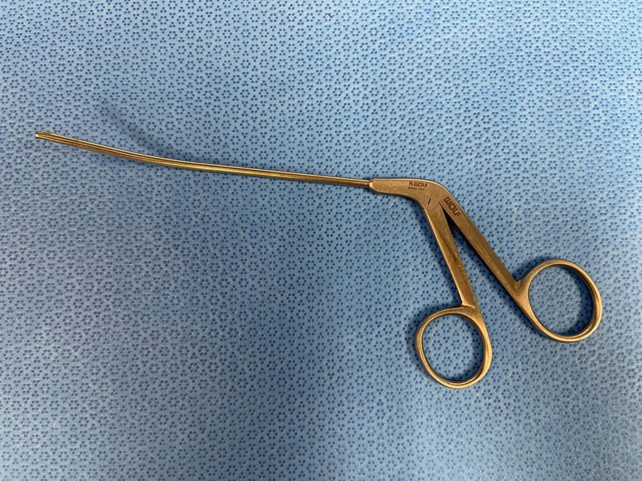R. WOLF 8404.051 Nasal Curved Left ENT Hook Scissors — photo 1