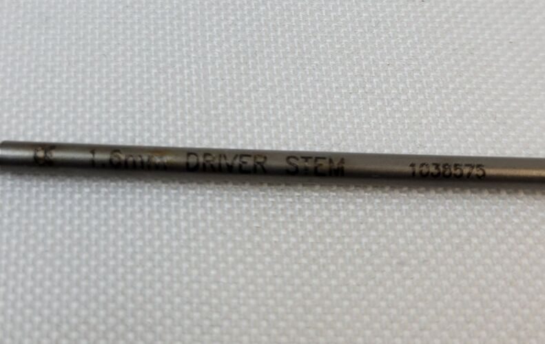 OSTEOMED 320-1116 1.6mm Manual Screwdriver Shaft for Hand Plating System — photo 6