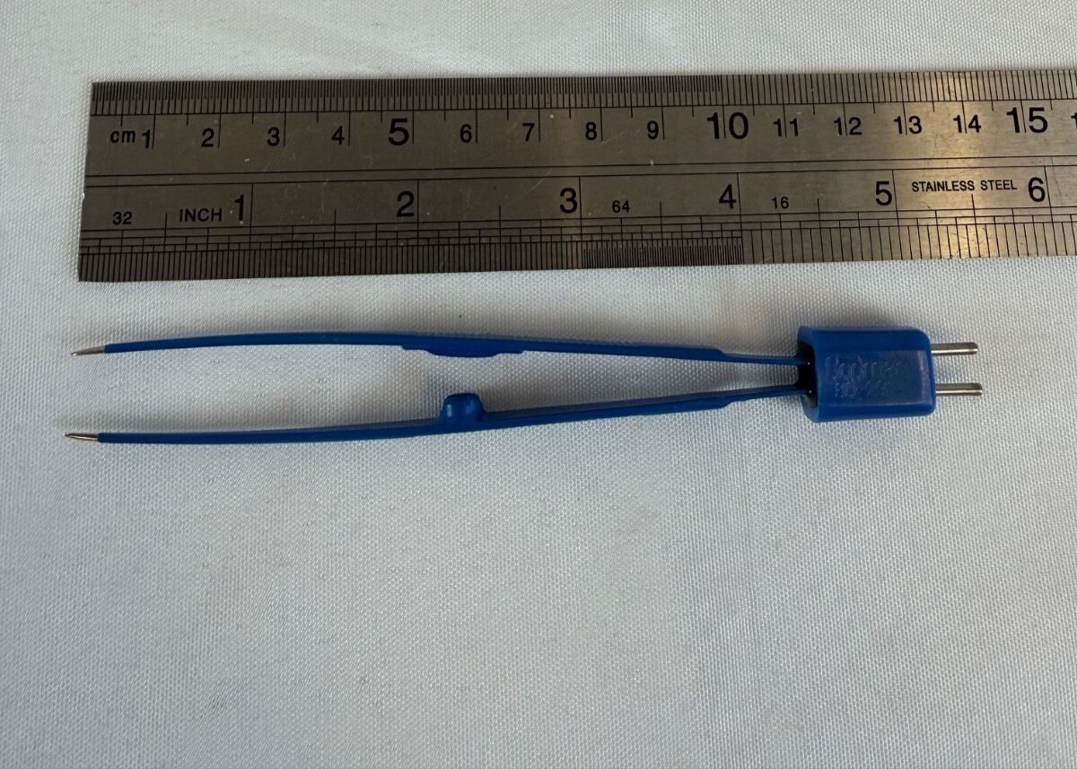 CODMAN 80-2914 Insulated Non Stick Straight Bipolar Forceps 0.25" Tips L: 5" — photo 7