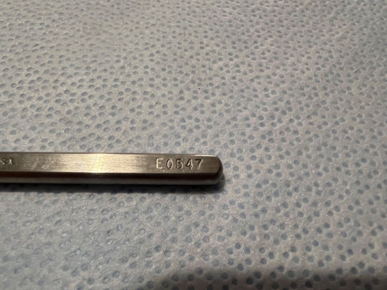 KARL STORZ E0547 Ophthalmic Maumenee Blunt Iris Hook 1.5mm X 4.8" Length — photo 3