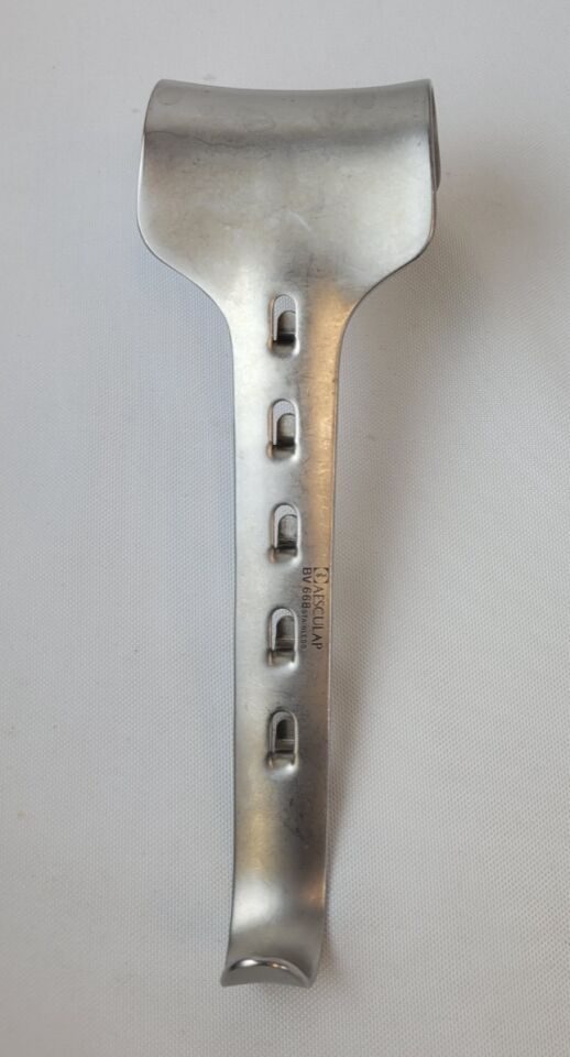 AESCULAP BV668 BV669 BV670 Kirschner Abdominal Retractor Blades - Set of 3 — photo 8