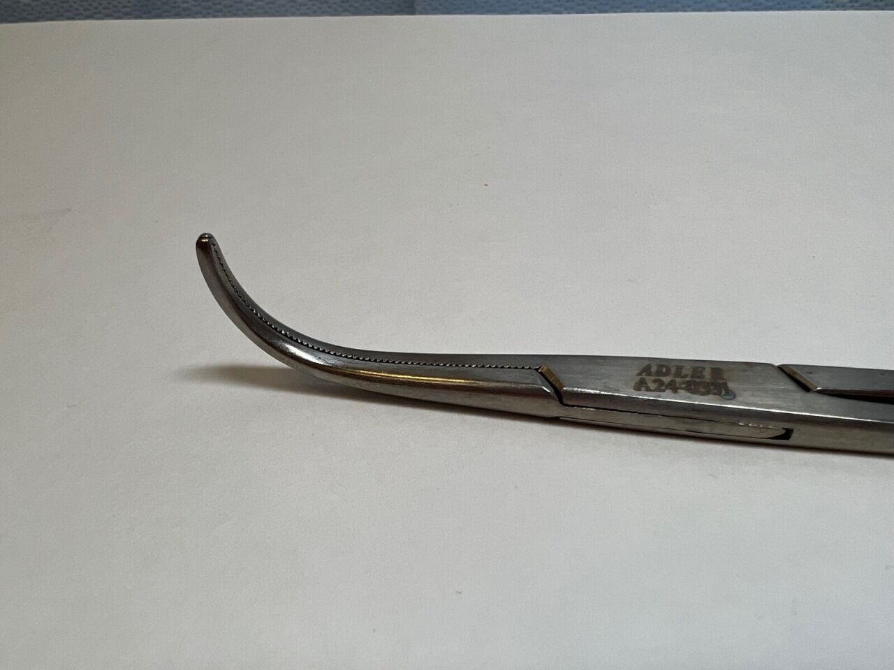 ADLER A24-0331 Mosquito Forceps, Curved Serrated Jaws — photo 4