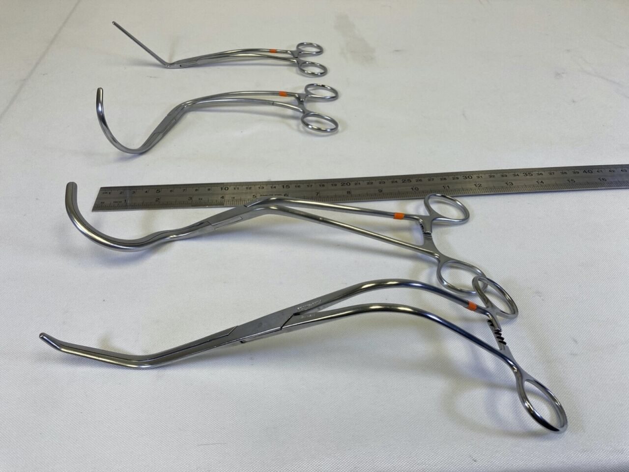 PILLING WECK Various 21 Piece Large Vascular Instrument Set w/ Case — photo 11