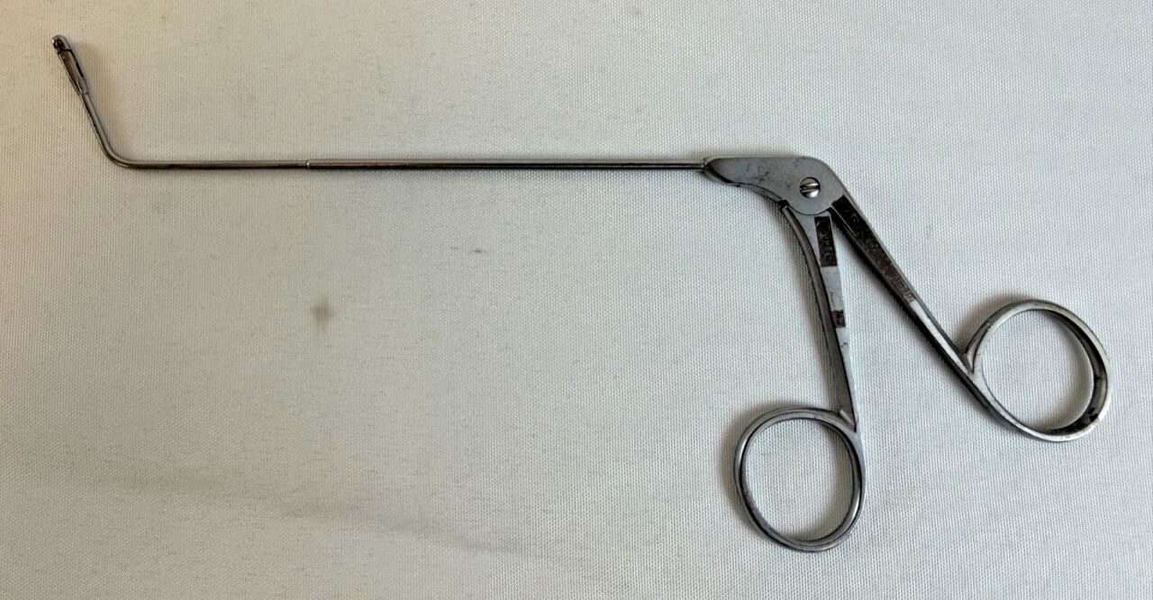 KARL STORZ Double Spoon Giraffe Forceps 55° Sinus Forcep 650210  ENT