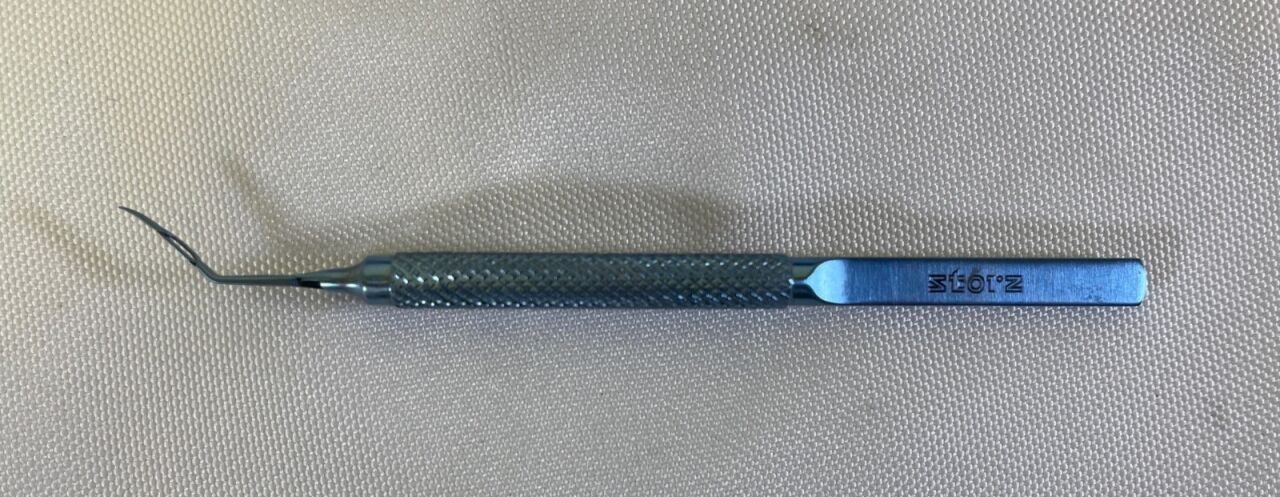 STORZ / BAUSCH & LOMB ET2052 Titanium 12cm Ophthalmic Capsulorhexis Forceps