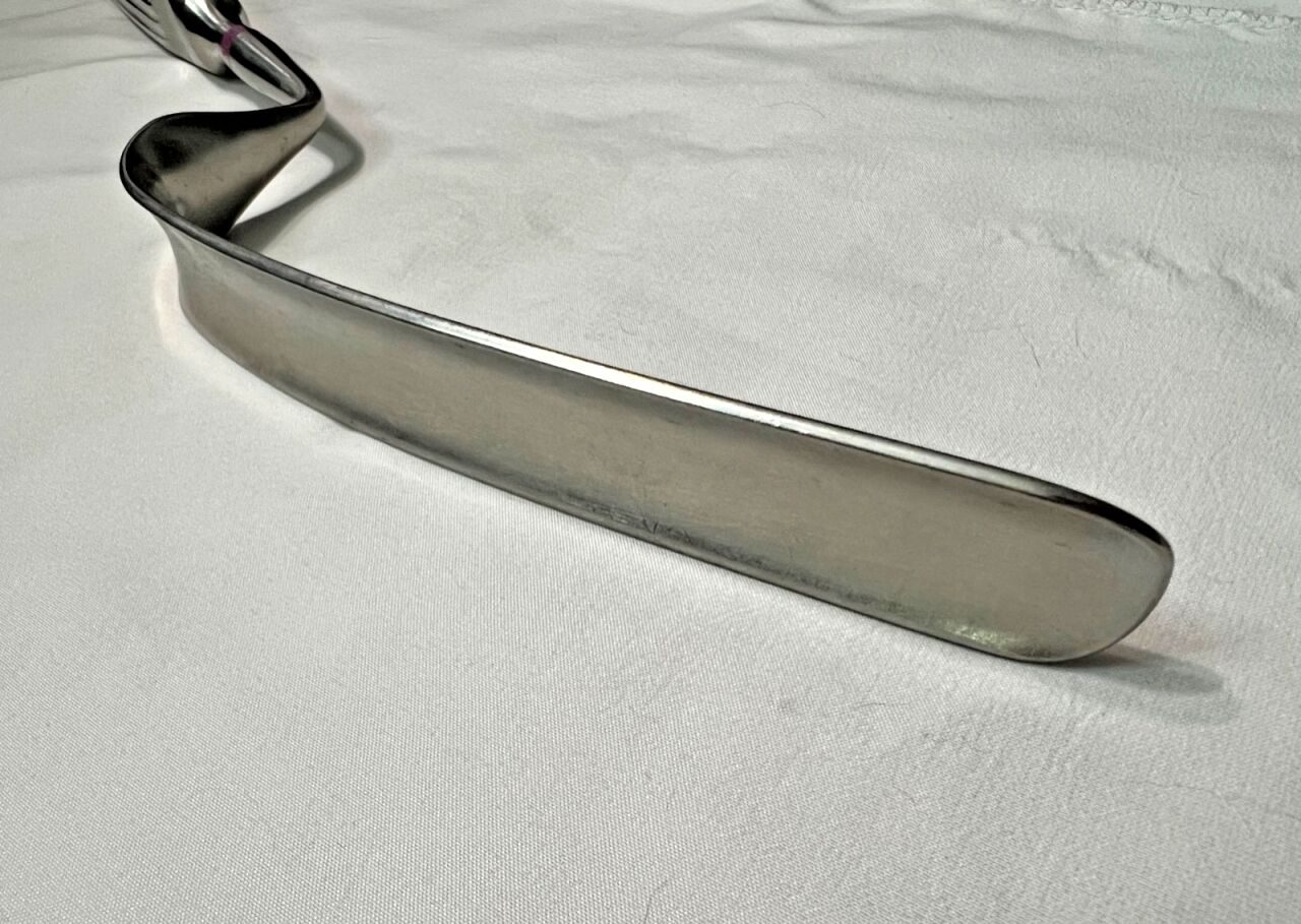 ZSI 391-720 Breisky-Navratil Curved Vaginal Speculum 1" Blade Width X 14" Length — photo 2
