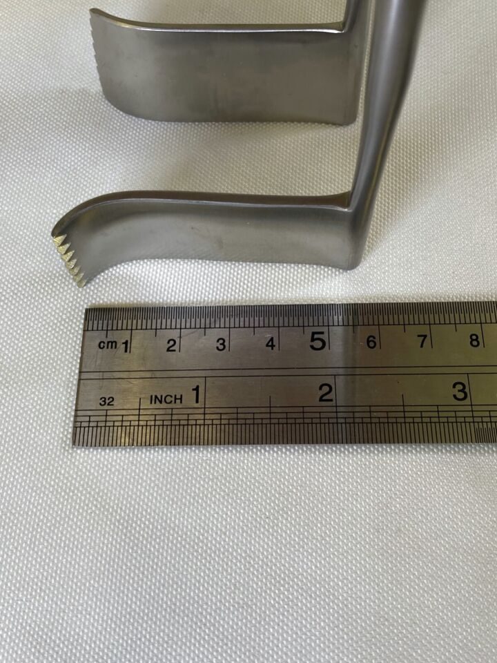 AESCULAP MF065R Meyerding Retractor 25mm x 57mm Blades Self Retaining — photo 5