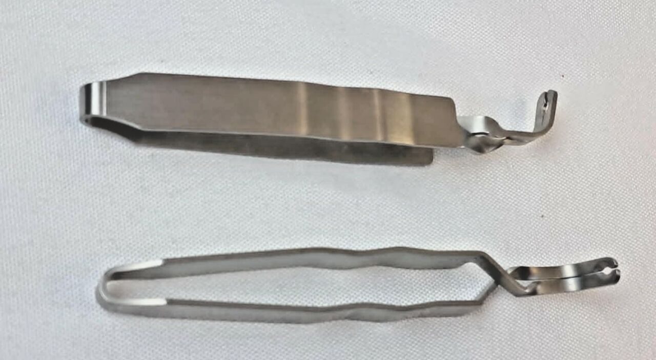 STRYKER 900106 Orthopedic Screw Holding Forceps 3.5", Lot of 2 — photo 2