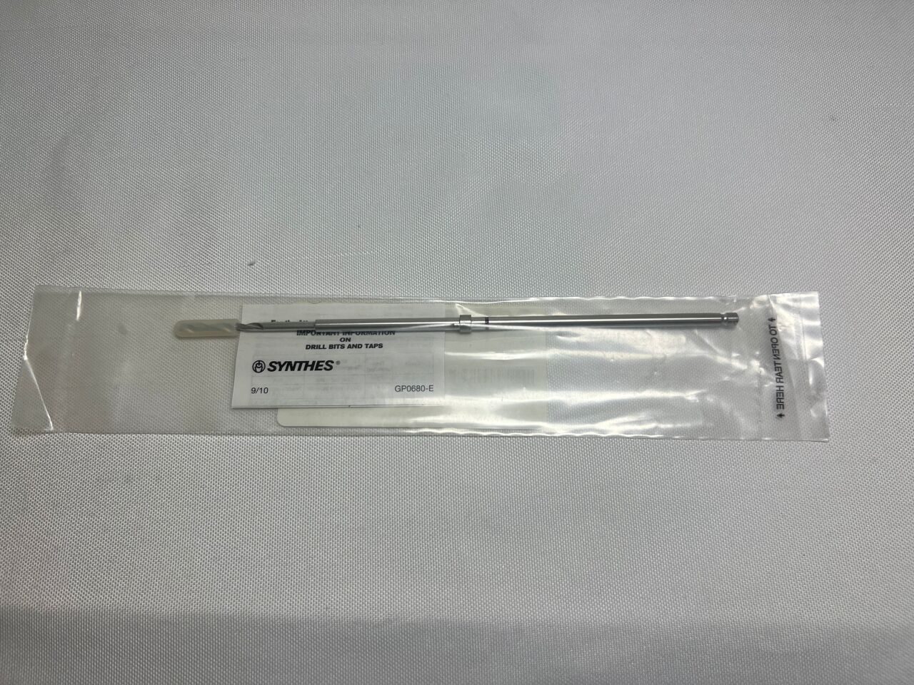SYNTHES 324.16 3mm Drill Bit w/ 16mm Stop