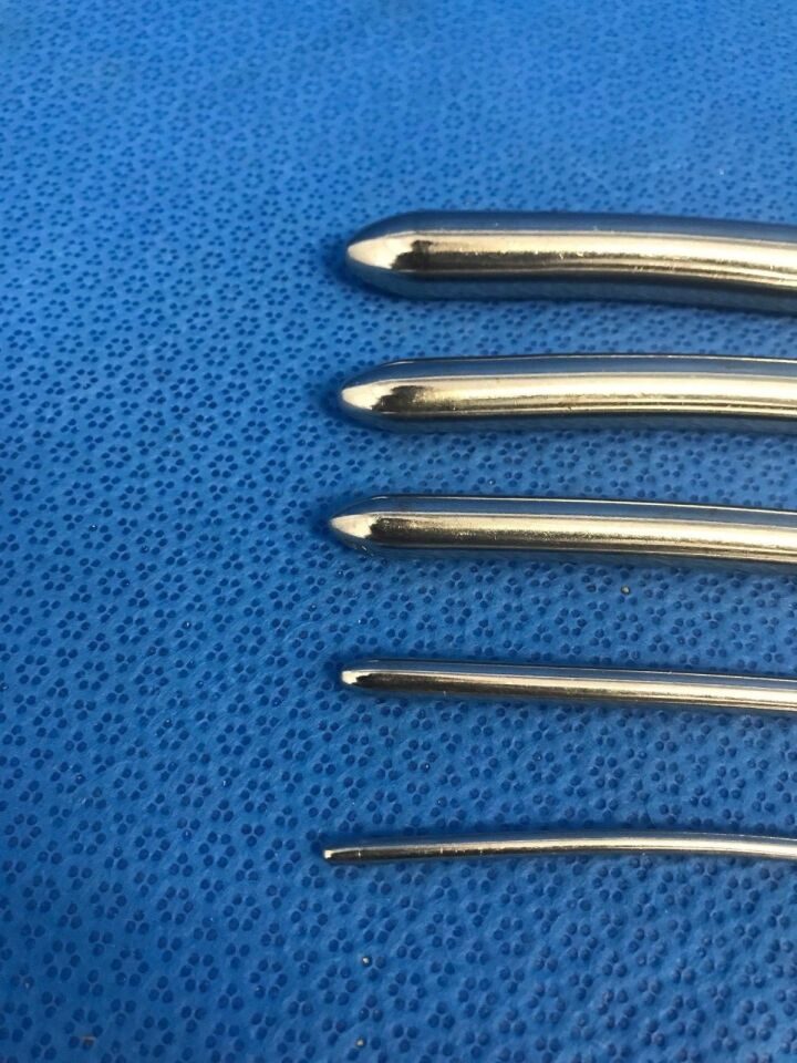 V. MUELLER Dual Ended Hegar Uterine Dilators 141312111096543 Set of 5 Dual Ended Hegar Uterine Dilators OBGYN — photo 3