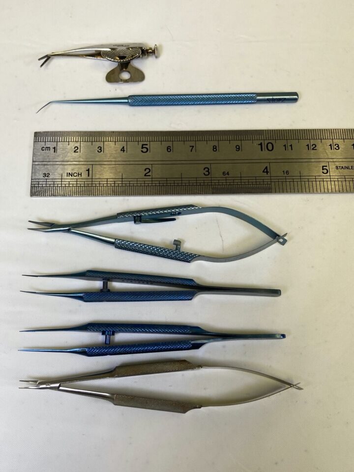 STORZ KATENA  6 Piece Trabeculectomy Instrument Set Extras w/ Sterilization Case — photo 10