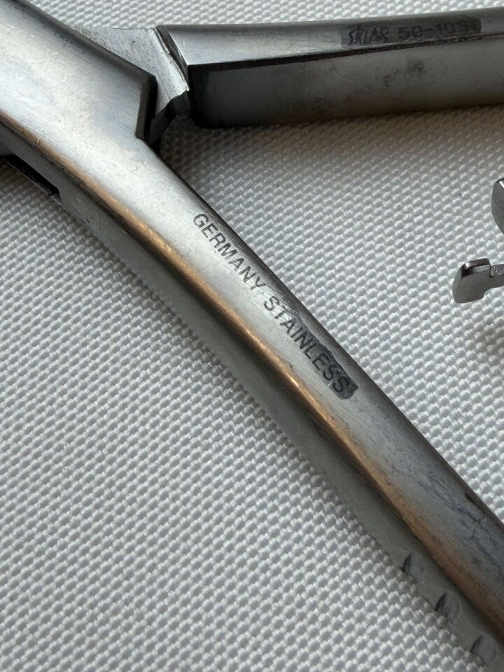SKLAR 50-1080 Adson Cranial Rongeur Straight 8" — photo 3