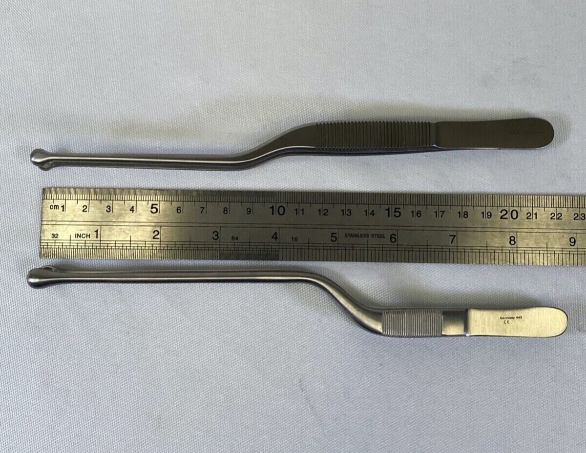 CODMAN 30-1000 & 30-1204 D'Errico Pituitary Forceps Hypophyseal Forcep Set Neuro — photo 11