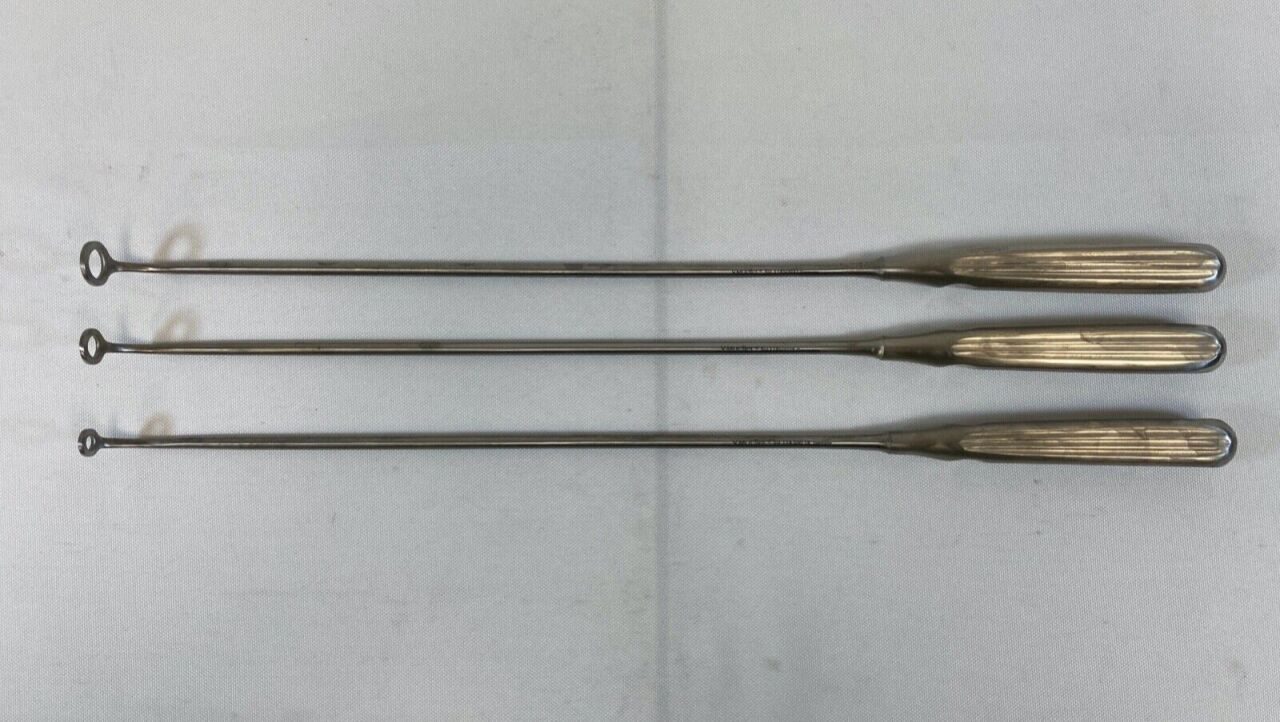 V. MUELLER  Set of 3 External Vein Strippers Orthopedic Cardiovascular