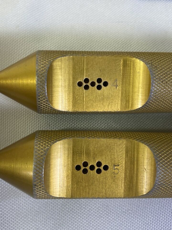 4 Piece w Toomey Connection & Thumb Holes 3 Hole Spatula Cannula — photo 12