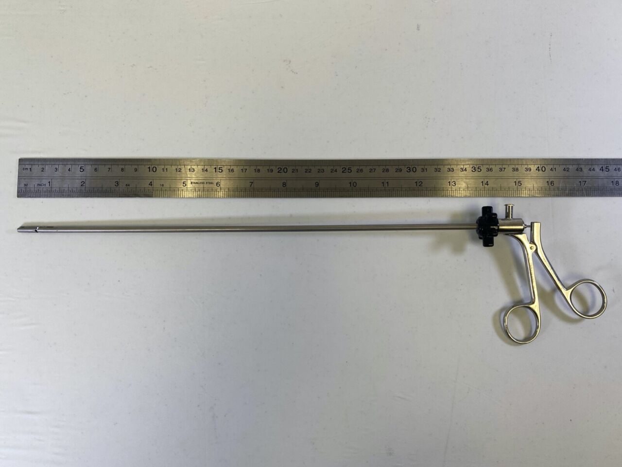 V. MUELLER LA1356RF 5mm x 35cm Laparoscopic Knot Pushing Forcep — photo 10