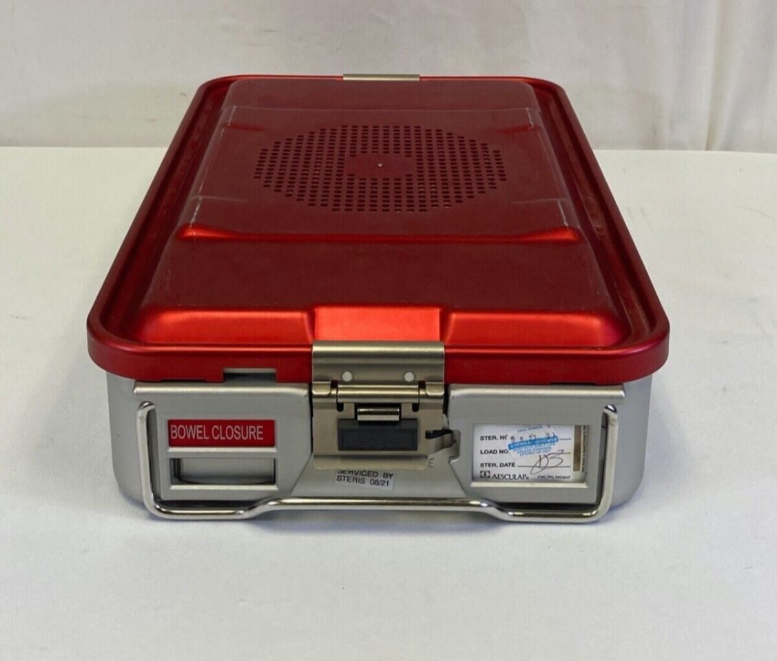 VARIOUS  Jarit V. Mueller Bowel Closure Instrument Tray w/ Case — photo 9