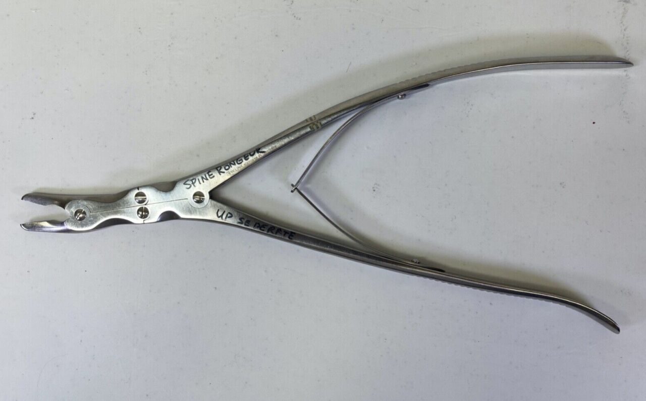 W. LINK 75-3877/06 3mm x 20mm x 14" Extra Long Leksell Rongeur — photo 2