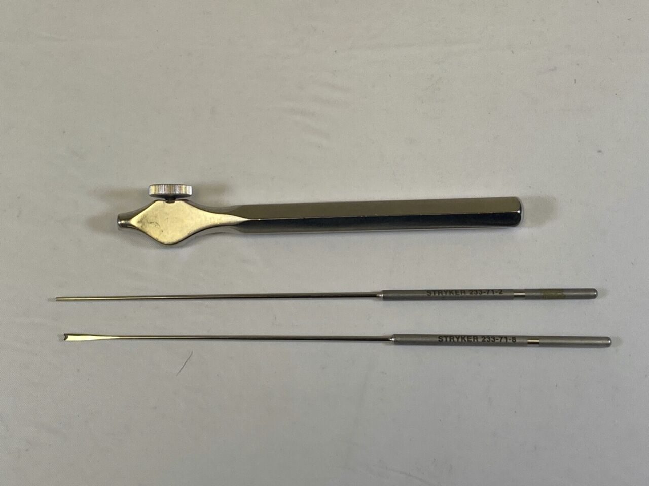 STRYKER 233-71-8 71-1 70-1 Small Joint Handle w/ Crescent Knife & Probe — photo 15