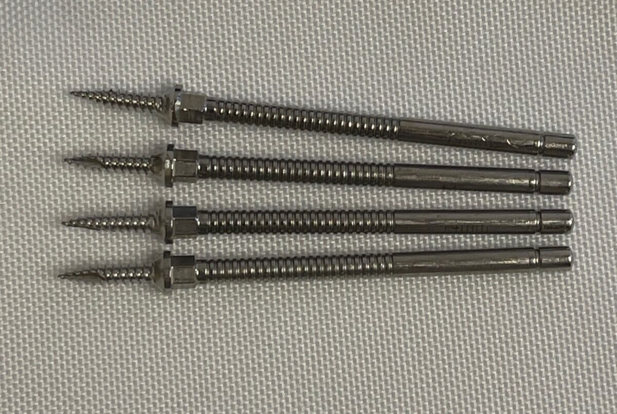 SSI ULTRA Distraction Pin 12mm 14mm 16mm 18mm Self Drilling 16 Piece Distraction Pin Set w/ Case — photo 4