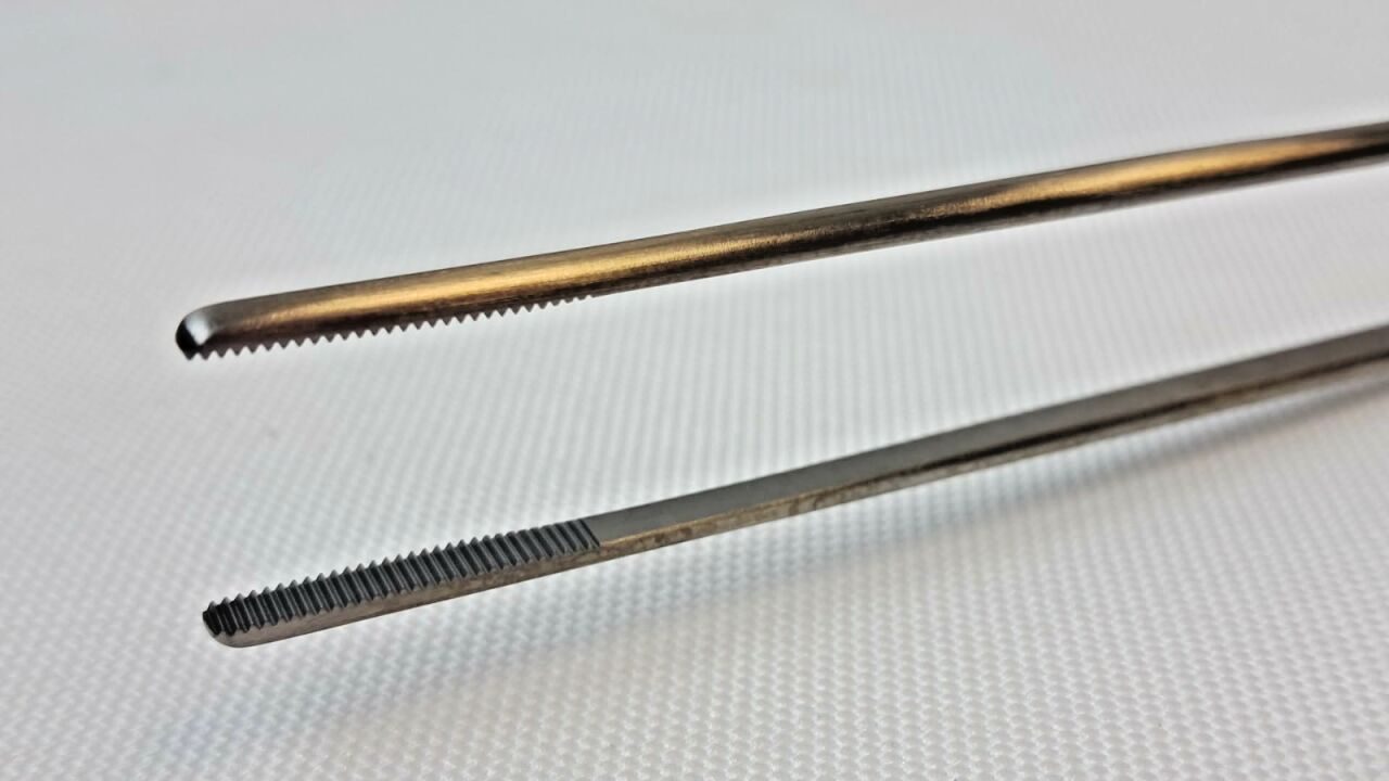 AMBLER 30-710 Gruenwald Nasal Forceps 8" Bayonet Dressing ENT — photo 4