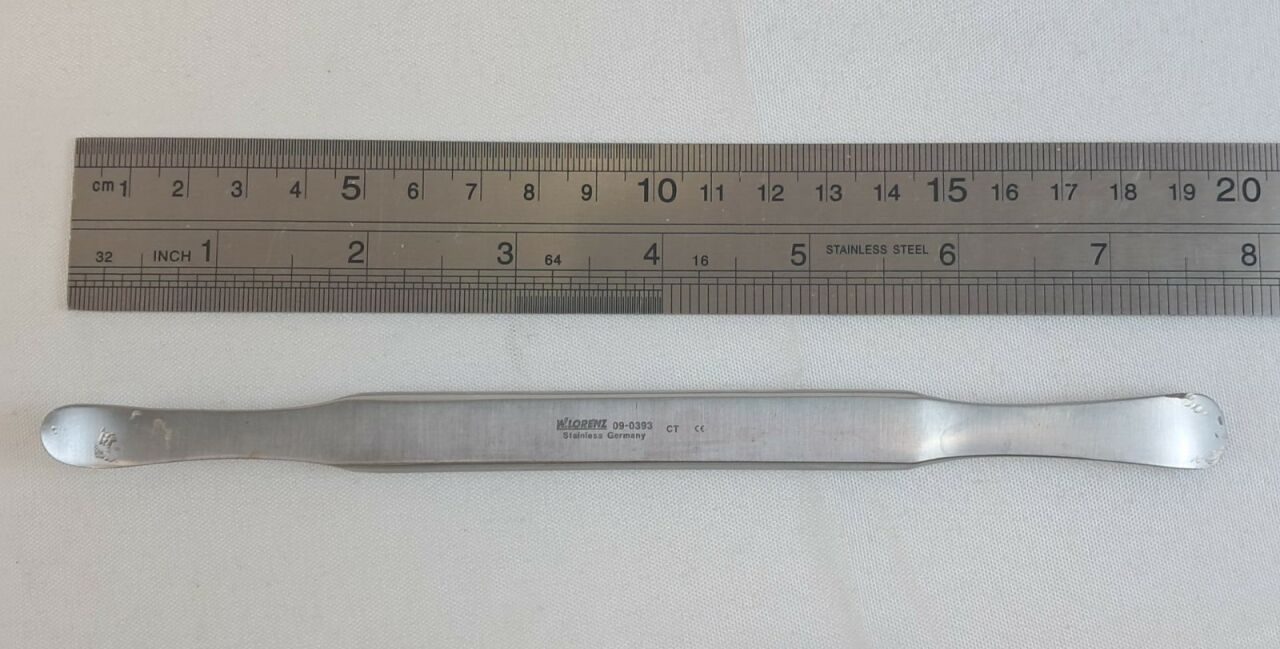 W. LORENZ 09-0393 Seldin Periosteal Elevator Flat — photo 7