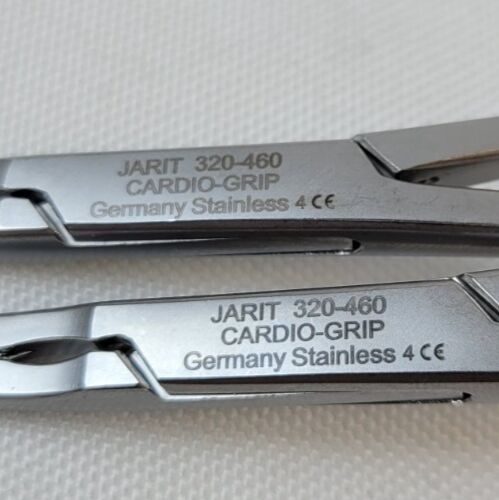 JARIT 320-460 DeBakey Multi-Purpose Clamp 30deg Angle 6-1/2" - Set of 2 — photo 4
