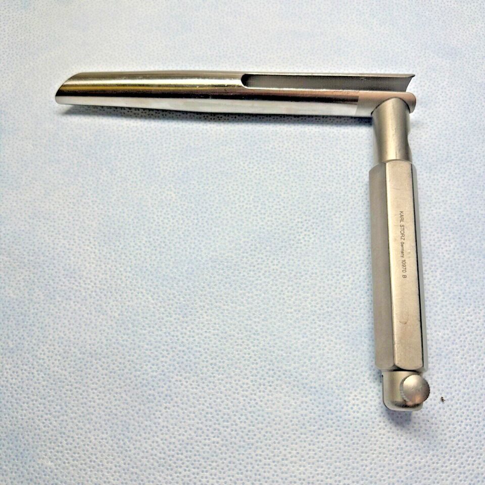 KARL STORZ 10970B Carlens Mediastinoscope Fiber Optic Laryngoscope — photo 1
