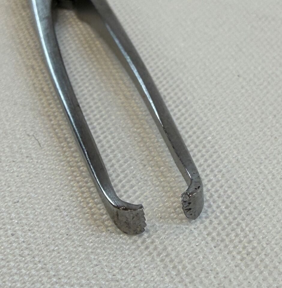 MILTEX 16-3 Baby Allis Tissue Forceps 4 x 5 Teeth Extra Delicate Jaws 2.5mm Wide — photo 6
